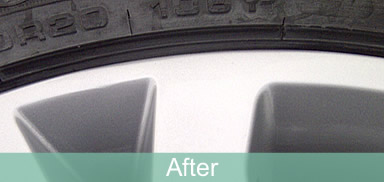 alloy wheel repair after